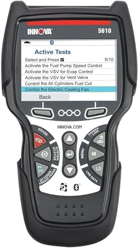 Innova 5610 OBD2 Bidirectional Scan Tool - Understand Your Vehicle, Pinpoint What's Wrong, and Complete Your Repairs with Less Headache, Updates Included, US-Based Technical Support