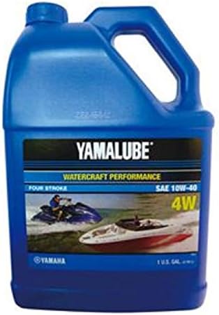Yamaha Yamalube Mineral 4W Marine All Purpose Engine Oil, #LUB-10W40-WV-04