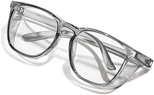 Safety Glasses Anti Fog Clear Blue Light Blocking Eye Protection Nurse Goggles for Women Men