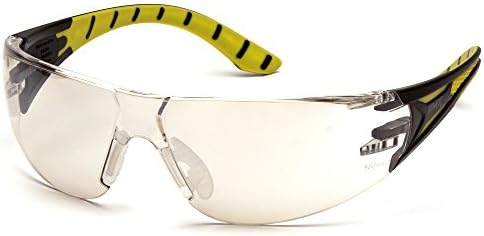 Pyramex Endeavor Plus Safety Glass Black/Gray Frame With Foam Padding Clear H2MAX Anti-fog Lens