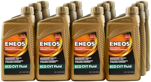 ENEOS ECO CVT Fully Synthetic Transmission Fluid, 12 Qt
