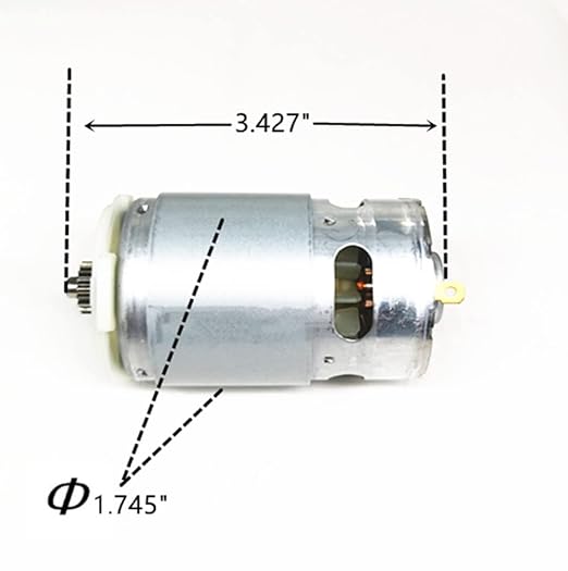 N376649 N210996 N279939 DC 18V 20V Motor 18 Teeth Replac for DeWALT DCD771 DCD771C2 DCD776 Tool Cordless Drill Screw Driver N294159 N362741 N440316