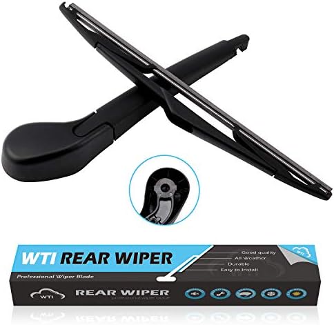 WTI Rear Wiper Arm Blade Set Compatible With Ford Focus 2012-2018 Hatchback 5 Door Rear Windshield Window Wiper Kits Assembly New Replacement Accessories Parts Fit CV6Z17526C