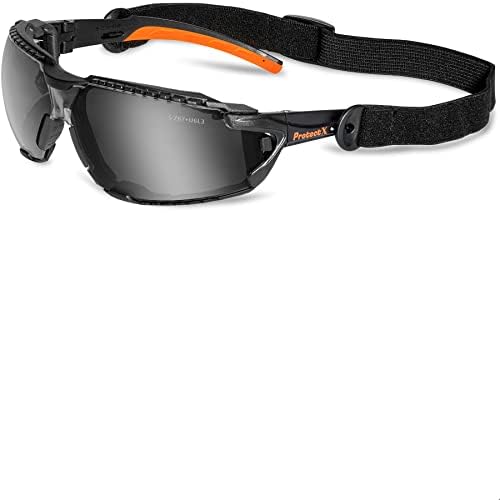 ProtectX Classic Safety Glasses, Anti-Fog Scratch Resistant Lenses