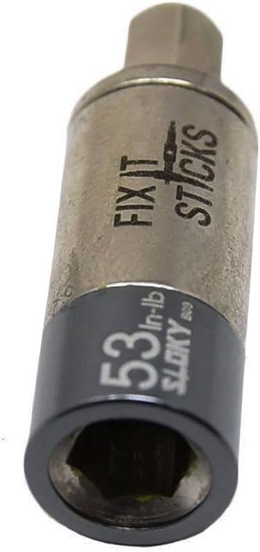 Fix It Sticks Field Hunting Outdoors Gun Maintenance Adjustable Fits 1/4in Bit T-Way Wrench Small Torque Limiter, 53 in-lb