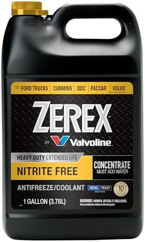 Zerex HD Nitrite Free Extended Life Concentrate Antifreeze/Coolant 1 GA