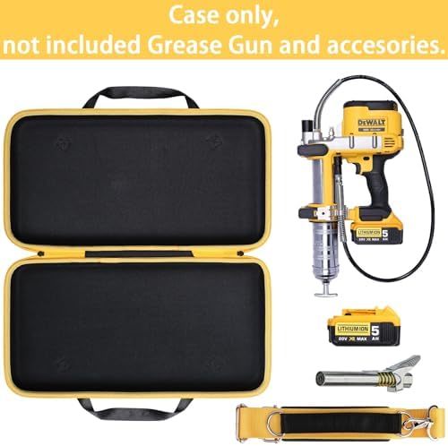 khanka Case for Dewalt 20V Cordless Electric Grease Gun DCGG571M1/DCGG571B