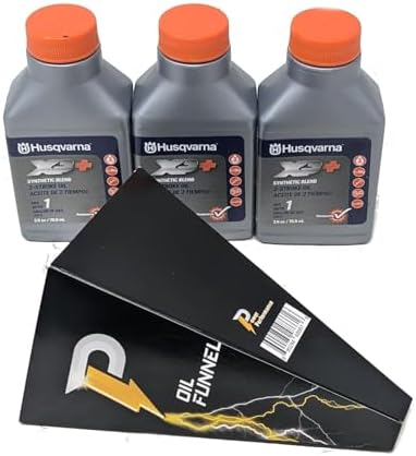 Husqvarna 3-Pack XP Synthetic Blend 2-Cycle Oil 2.6oz Bottles