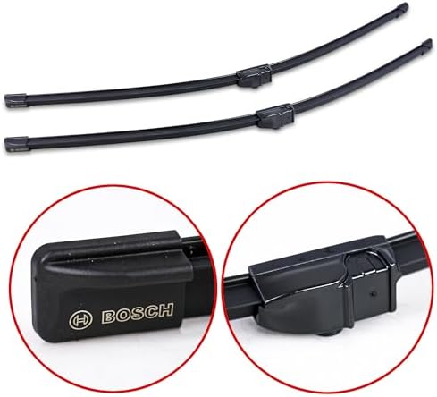 BOSCH 3397009034 AeroTwin Wiper Blades - Set of 2 (26"& 26") Side Lock 22mm