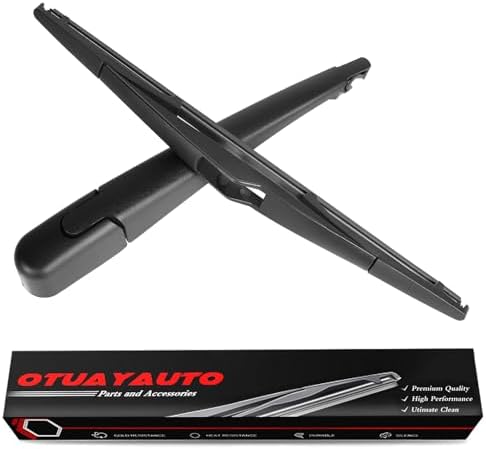 OTUAYAUTO Rear Windshield Back Wiper Arm Blade Set - Replacement for KIA Sportage 2011 2012 2013 2014 2015 2016 OE:988111H000