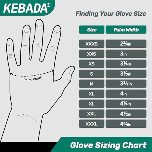 Kebada Impact Protection Gloves, ANSI A2 Cut Resistant, 1/3 Pairs