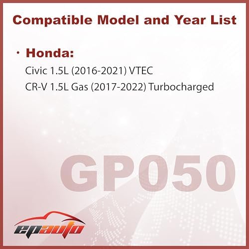 EPAuto GP050 (CA12050) Engine Air Filter Replacement for Honda