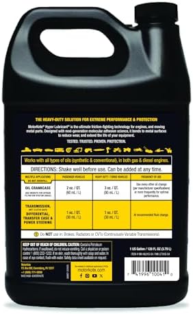 Motorkote MK-HL01G-04 Heavy Duty Hyper Lubricant, 1-Gallon, Single