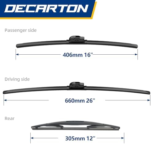 Wiper Blades Replacement for Nissan Murano 2009-2016