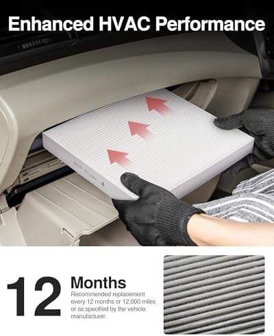Puroma 2 Cabin Air Filter Multi-Layer for CP157 CF12157 Lexus Toyota Subaru