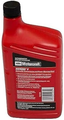 Ford Genuine Ford XT-5-QMC MERCON-V Automatic Transmission and Power Steering Fluid - 16 oz.