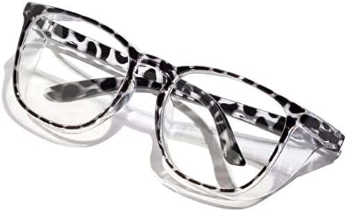 Safety Glasses Anti Fog Clear Blue Light Blocking Eye Protection Nurse Goggles for Women Men