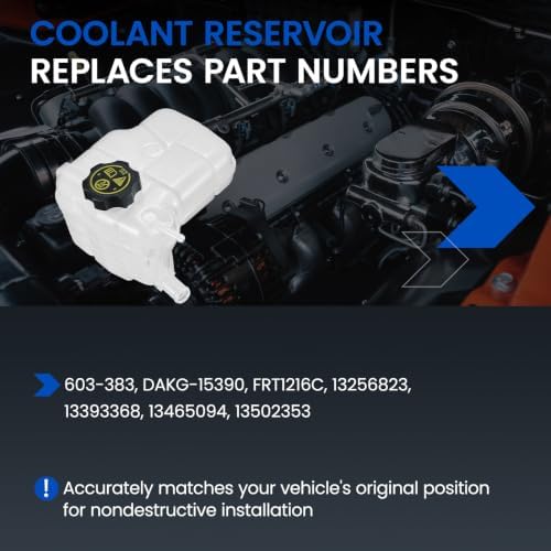 603-383 Engine Coolant Reservoir Tank for Buick Verano/Chevy Cruze