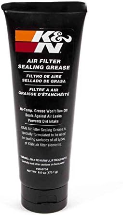 K&N Sealing Grease: 6 Oz; Prevents Air Leaks with Airtight Fit; 99-0704