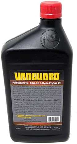 Vanguard 10W-30 Full Synthetic Engine Oil Quart