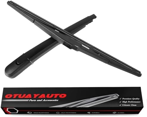OTUAYAUTO Rear Windshield Wiper Replacement for Hyundai Tucson 2016-2021 Back Window Wiper Blade Arm Cover Kits Accessories Assembly