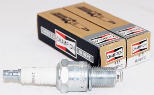 2 pc Champion 415 RN9YC Copper Plus Spark Plugs