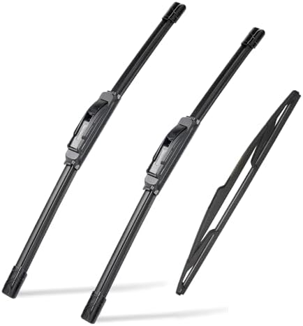 3Pcs Windshield Wipers for Nissan Versa 2007 2008 2009 2010 2011, Original Equipment Replacement Windshield Wiper Blades for My Car- 26"/14"/14" (Pack of 3)