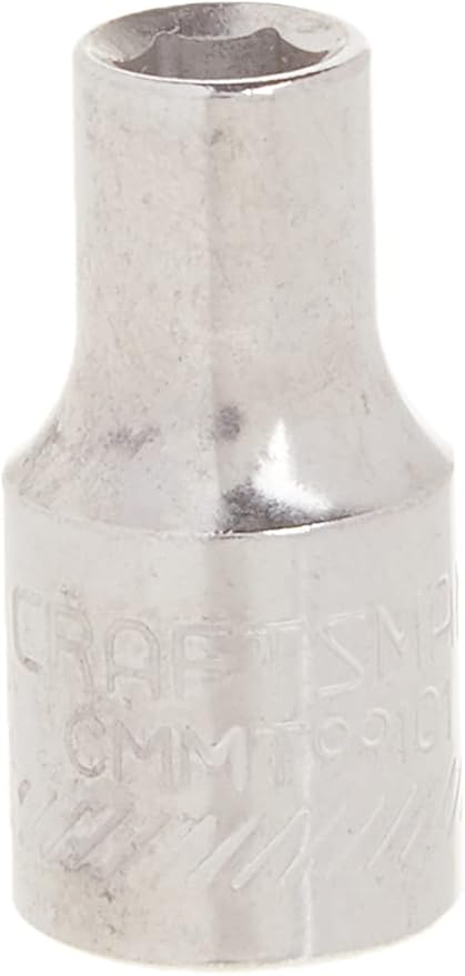 CRAFTSMAN Shallow Socket, Metric, 1/4-Inch Drive, 4.5mm, 6-Point (CMMT99101)