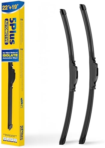 5 PLUS Custom-Fit Wipers fits 2000-2011 Ford Focus Wiper Blades