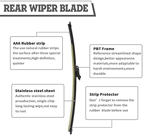 Rear Wiper Blade for Ford Expedition/Lincoln Navigator 2016-2017