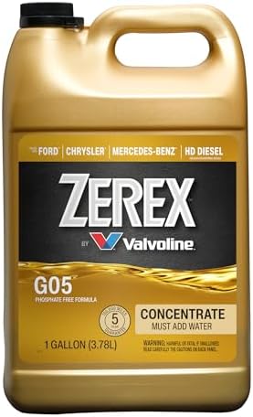 Zerex G05 Antifreeze Coolant Concentrate 1 Gallon