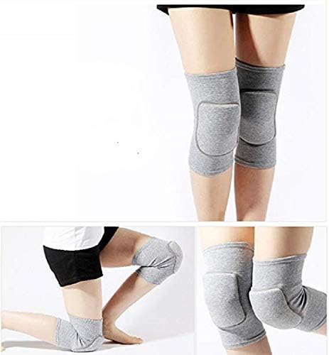 JUMISEE Kids Knee Pad, Anti-Slip Padded Sponge Knee Brace Breathable Flexible Elastic Knee Support for Football Volleyball Dance Skating Basketball Sports