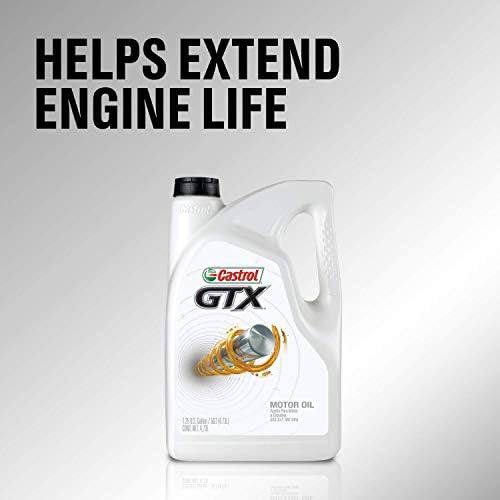 Castrol GTX 20W-50 Motor Oil, 5 Quart, Pack of 2