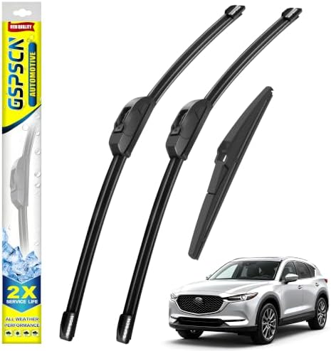 GSPSCN Windshield Wiper Blades for Mazda CX-70 CX70 2025-2026 (Pack of 3)