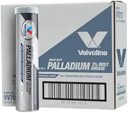 Palladium #2 3% Moly, Heavy Duty (HD) Grease 14.1 OZ Cartridge