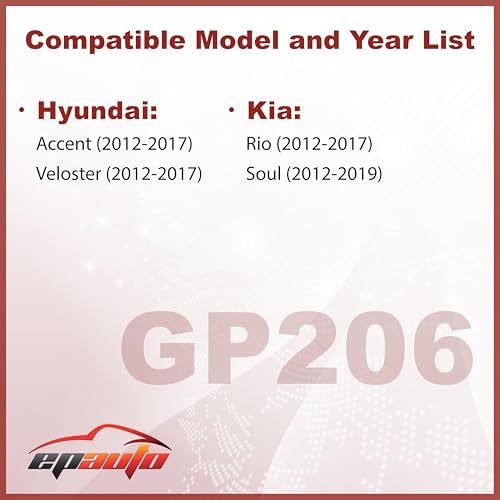 EPAuto GP206 (CA11206) Engine Air Filter Replacement for Hyundai and Kia