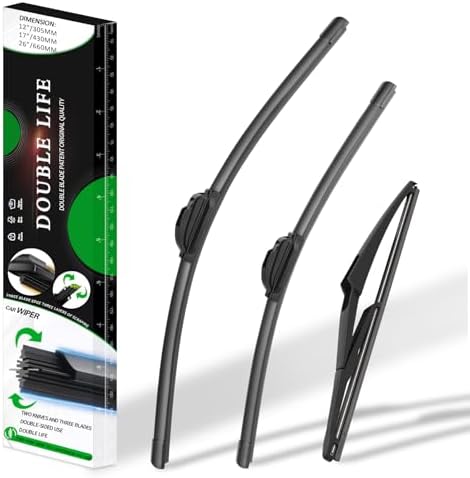 Windshield Wiper Blades Compatible with 2013-2023 Nissan Pathfinder