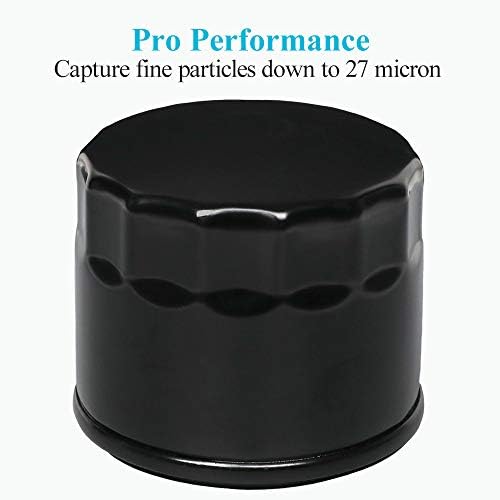 HOODELL 2 Pack 12 050 01-S Oil Filter for Kohler Engine Lawn Mower, Troy Bilt Bronco 12 050 01, Professional 1205001-S 12 050 01-S1 Oil Filter