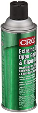 CRC Extreme Duty Open Gear & Chain Lube 03058 – 12 Wt Oz., Industrial Grade Lubricant w/ Moly and Graphite
