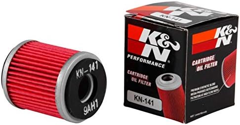 K&N Motorcycle Oil Filter: High Performance, Premium, KN-141