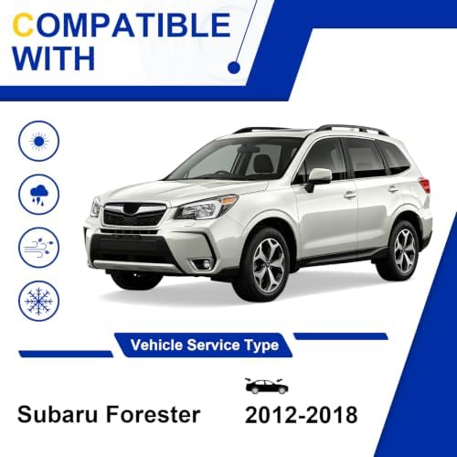 KAIYI 3 Pack Windshield Wipers Compatible with Subaru Forester 2012-2018