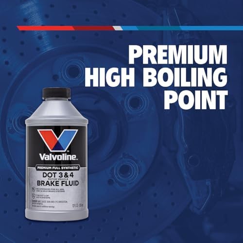 Valvoline DOT 3 & 4 Synthetic Brake Fluid, 12 oz