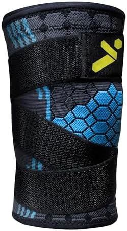 Storelli Knee Sleeve, Compression Knee Brace, Zero-Slip Silicone Band, Customizable Fit, Performance Support and Recovery, Superior Breathability