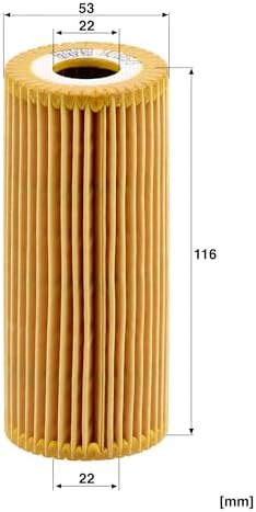 MANN-FILTER HU 615/3 x Oil Filter - for Cars + Transport Vehicles