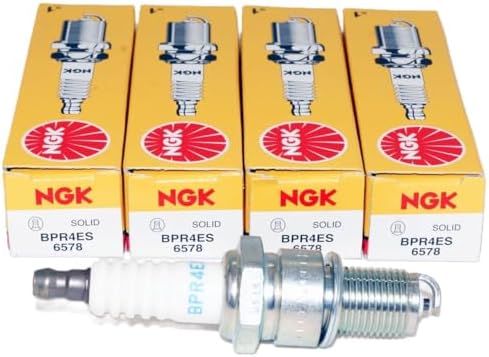 (4-Pack) NGK Spark Plugs BPR4ES (Stock # 6578)