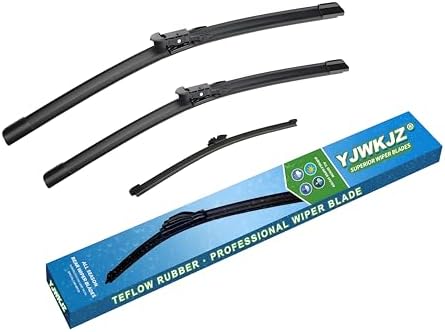 3 Wipers Fits Ford Escape 2013-2019/Fusion 2013-2017/Kuga 2012-2018