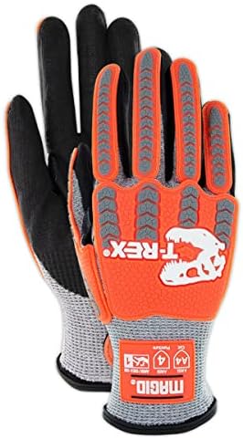 MAGID T-REX ANSI Level A4 Impact Gloves for Construction, 24 Pairs