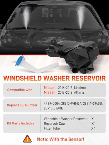 28910-9HM0A Windshield Fluid Reservoir wiht Sensor