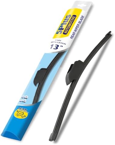 5 PLUS® 13 Inch Rear Windshield Wiper Blade - Original Quality,Quiet Wiping