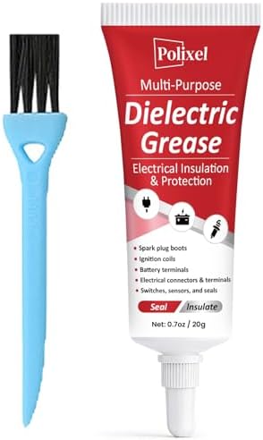 Dielectric Grease & Electrical Insulator High Temperature & Waterproof Insulating Lubricant for Spark Plugs, Battery Terminals, Sensors, Prevent Voltage Leakage & Short Circuits